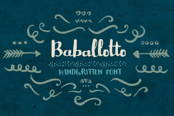 Baballotto: A Brush Script Font for Authentic Design