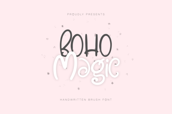 Boho Magic: Whimsical Typography for Creative Projects