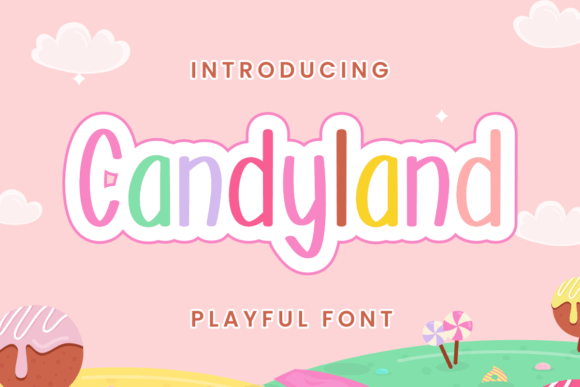 Candyland Font: A Whimsical Design Asset for Modern Branding