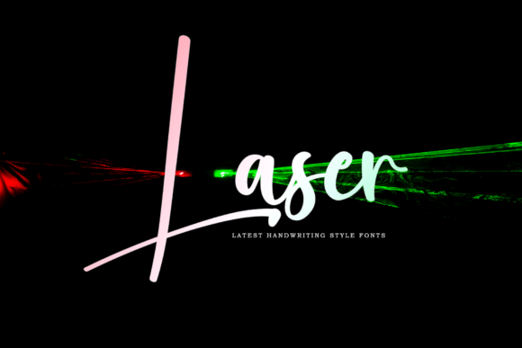 Discover the Laser Font: A Touch of Elegance for Modern Design