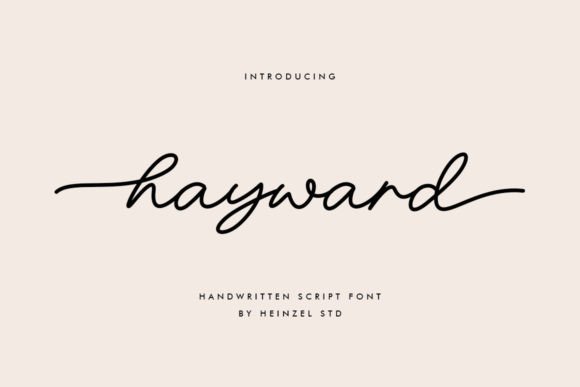 Hayward: Elevating Design with Handwritten Elegance