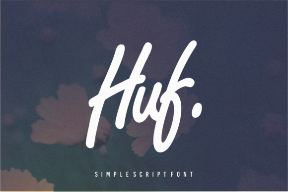 Huf: A Handwritten Font for Authentic Brand Connection