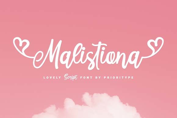 Malistiona: The Elegance of a Modern Handwritten Font