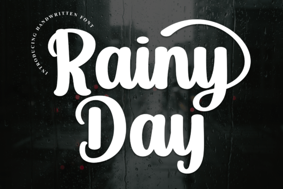 Rainy Day: The Handwritten Font for Modern Design