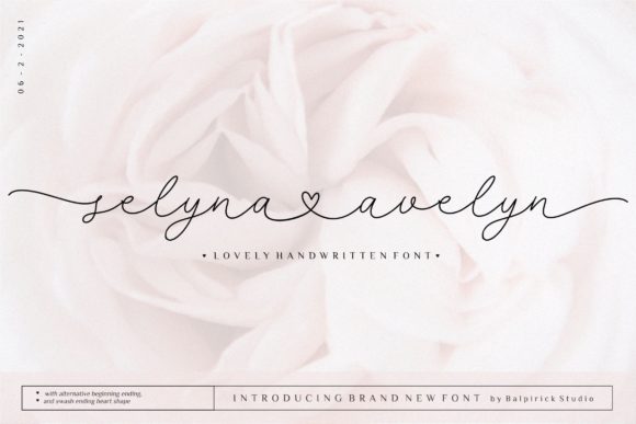 Selyna Avelyn: The Perfect Handwritten Font for Modern Design