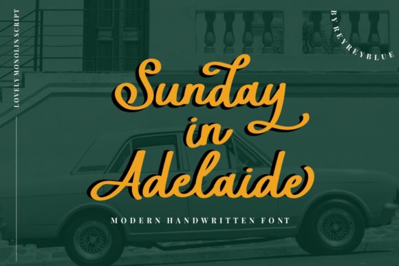 Sunday in Adelaide: Retro Font for Modern Branding