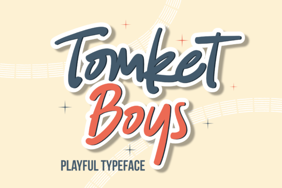 Tomket Boys: A Handwritten Font for Modern Branding